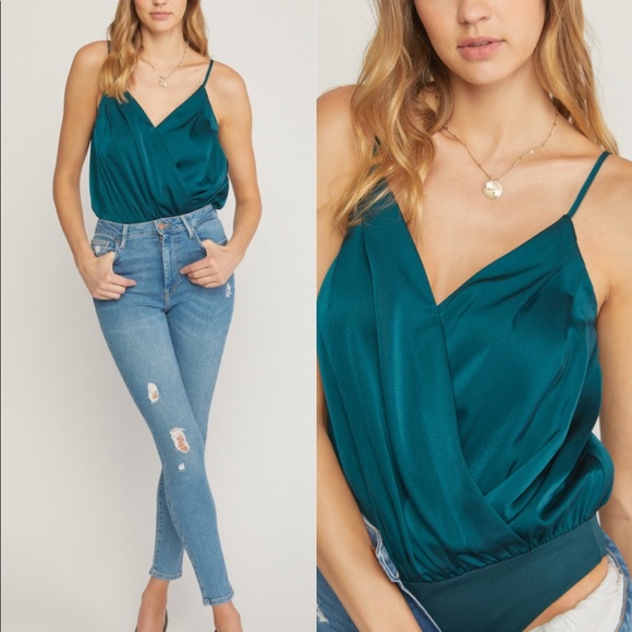 🌹ENTRO Teal body suit🌹 - Picture 5 of 9